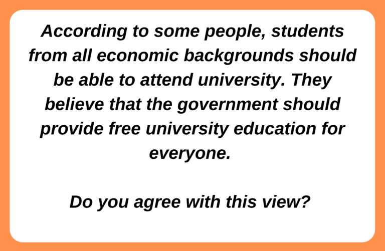 Should university education be free?