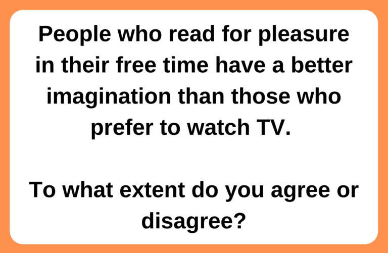 Reading vs. Watching Television